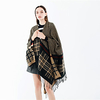 Sleeveless Shawls / Classy Imitation Cashmere Wedding / Party Evening Shawl Wrap / Women