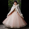 Sleeveless Shawls / Cute Faux Fur Party / Party / Evening Shawl Wrap / Kids