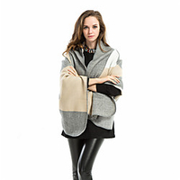 Sleeveless Shawls / Cute Imitation Cashmere Office / Career Shawl Wrap / Women