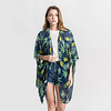 Sleeveless Shawls / Floral Style POLY Honeymoon / Holiday Shawl Wrap / Women
