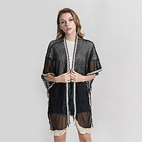 Sleeveless Shawls / Voiles Sheers POLY Special Occasion / Party / Evening Shawl Wrap / Women