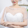 Sleeveless Shawls / Voiles Sheers Polyester / Rayon(T / R) Wedding / Party / Evening Shawl Wrap / Women