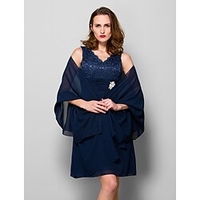 Sleeveless Shawls Chiffon Wedding / Party Evening Women