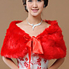 Sleeveless Shrugs Faux Fur Wedding / Party Evening Wedding Wraps / Fur Wraps With