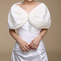 Sleeveless Shrugs Orlon Wedding Women
