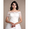 Sleeveless Shrugs Tulle Wedding / Party Evening Women