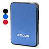 Slim 12 Cigarette Case with Lighter (Assorted Colors)