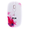 Slim 2.4G Wireless Optical Mouse (500/1000/1600dpi,  Random Color)