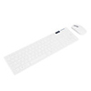 Slim 2.4GHz Wireless Keyboard and Mouse Set with Silicone Keyboard Cover