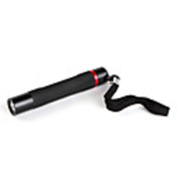 Slim Shark SS-5008 Flashlight with Hand Strap (Black)