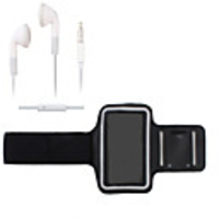 Slim Trendy Sport Armband for iPhone 4 / 4S (with Earphone,  Microphone)