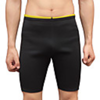 Slimmer Hot Neoprene Shorts Sports Neoprene Polyster Yoga Gym Workout Pilates Stretchy Weight Loss Tummy Fat Burner Hot Sweat For Men