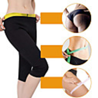 Slimming Pants Capris Leggings Neoprene Stretchy Hot Sweat Weight Loss Fat Burner Gym Tummy Yoga Fitness Gym Workout For Men Women Leg Abdomen
