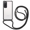Sling Clear Case for Samsung Galaxy S20 S10 Plus Ultra Galaxy S20 FE 5G S10 Shockproof Full Body Cases Tile TPU / Nylon Case for