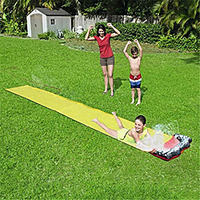 Slip and Slides for Kids Backyard,  Children Summer Garden Lawn Water Slide Games Outdoor Water Toys with Splash Sprinkler miniinthebox
