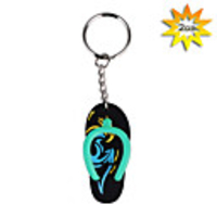 Slipper Shape USB 2.0 Flash Disk with Keychain (2GB)