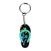 Slippers Shape USB Flash Disk Shell with Keychain (No Capacity)