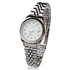 Sliver Dial Stainless Steel Unisex Quartz Wrist Watch - Small