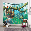 Sloth Fairy Fantasy Wall Tapestry Art Decor Blanket Curtain Hanging Home Bedroom Living Room Decoration Polyester miniinthebox
