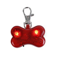 Small Breed Button Pet Blinkers With Red Flashlight