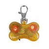 Small Breed Button Pet Blinkers With Yellow Flashlight