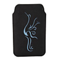 Small Desirful Pouch Bag for Cell Phone/Gadgets (Black crane)