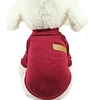 small dog clothes,  puppy soft thickening warm autumn outwear cat windproof dog knit sweaters winter clothes outfit apparel for small dog chihuahua, yorkshire,  terrier,  poodle amp; 40;xxl,  rose