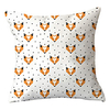 Small Fox Double Side Cushion Cover 1PC Soft Decorative Square Throw Pillow Cover Cushion Case Pillowcase for Sofa Bedroom Livingroom Outdoor Superior Quality Machine Washable Outdoor Cushion for Sofa Couch Bed Chair miniinthebox