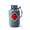 Small Gas Tank Shape Lighter, Grey
