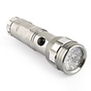 Small Sun ZY-1402 14 LED Flashlight 3XAAA Mid-button Switch Silver