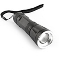 Small Sun ZY-A22 CREE Q5 LED 3-mode Focus Flashlight 3XAAA/1X18650 Blue