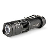 Small Sun ZY-C81 3-Mode 240LM Cree Q5 LED Flashlight with Clip (1x16340)