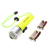 Small Sun ZY-F1 1-Mode White Light Diving Flashlight Set with Rotary Switch (180LM,  4xAA)