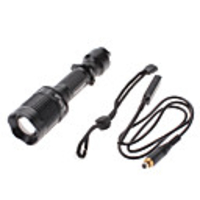 Small Sun ZY-T27 Zoom Adjustable 5-Mode Cree T6 LED Flashlight with Pressure Switch (1x18650)