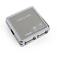 Smallest USB Hub Silver