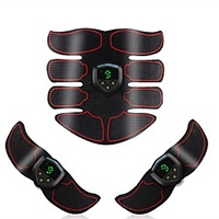 Smart Abdominal Muscles Stickers Rechargeable Abdominal Fitness Equipment Abdominal Muscle Trainer miniinthebox