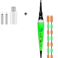 Smart Fishing Float 1/2 pcs Fishing Rechargeable LED Light Super Sensitivity Nanomaterials Freshwater Fishing Carp Fishing Lure Fishing miniinthebox