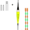 Smart Fishing Float 1/2 pcs Fishing Rechargeable LED Light Super Sensitivity Nanomaterials Freshwater Fishing Carp Fishing Lure Fishing miniinthebox