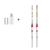 Smart Fishing Float 1/2/5 pcs Fishing Rechargeable LED Super Sensitivity Balsa Freshwater Fishing Carp Fishing Lure Fishing miniinthebox