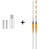 Smart Fishing Float 1/2/5 pcs Fishing Rechargeable LED Super Sensitivity Balsa Freshwater Fishing Carp Fishing Lure Fishing miniinthebox