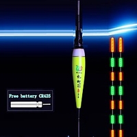 Smart Fishing Float 1/2/5/10 pcs Fishing LED Light Super Sensitivity Night Glowing Nanomaterials Freshwater Fishing Carp Fishing Lure Fishing miniinthebox