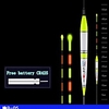 Smart Fishing Float 1/2/5/10 pcs Fishing LED Lightweight Super Sensitivity Balsa Freshwater Fishing Carp Fishing Lure Fishing miniinthebox