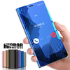 Smart Leather Mirror Flip Case For Samsung Galaxy S7EDGE S8 S9 S10 Plus Note 10 Plus S10e Not 9 Case Phone Cover For Galaxy S 10Plus S 10 Pro miniinthebox