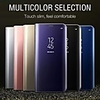 Smart Mirror Flip Clear View Cover Phone Case For OnePlus 8 Pro OnePlus 7T Pro One Plus 7 Pro OnePlus 6T One Plus 6 Leather Holder Stand Case