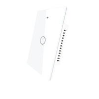 Smart Switch Wrs-eu1-wh/WiFi Tuya Smart Switch 1 Gang Touch Switch For Daily / Living Room / Bedroom APP Control / Timing Function / Smart WIFI 90-250 V miniinthebox