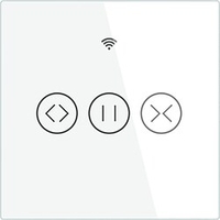 Smart Switch Wrs-eu1-wh/WiFi Tuya Smart Switch 1 Gang Touch Switch For Daily / Living Room / Bedroom APP Control / Timing Function / Smart WIFI 90-250V miniinthebox