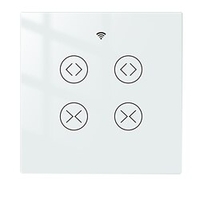 Smart Switch Wrs-eu1-wh/WiFi Tuya Smart Switch 1 Gang Touch Switch For Daily / Living Room / Bedroom APP Control / Timing Function / Smart WIFI 90-250V miniinthebox