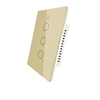 Smart Switch WRS-US3-L110-WH/Tuya Smart Switch WiFi 1 Gang US Touch Light Switch 90-130V Single Live Wire Switch With Capacitance for Daily / Living Room / Bedroom APP Control / Timing Function miniinthebox