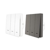 Smart Switch ZS-B-EU1-WH/zigbee Tuya Smart Switch App Control Button Switch With Single Live Wire Or Live And Neutral Wire For Daily / Living Room / Bedroom APP Control / Timing Function / Smart miniinthebox