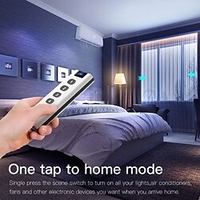 Smart Switch ZS-SR4-2169/zigbee Tuya Smart Switch Wireless Scene Switch For Daily / Living Room / Bedroom APP Control / Timing Function / Safety ZigBee 